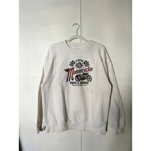 Motorcycle Crewneck Sweatshirt